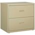 Hirsh 25" Deep 2 Drawer Legal Width Metal Vertical File Grade Light Gray