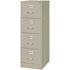 Hirsh 25" Deep 4 Drawer Legal Width Metal Vertical File Commercial Grade Black
