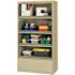 Hirsh 36" W 5 Drwr Metal Lateral File Roll-Out Shelve Letter/legal/a4 Hang Putty
