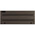 Hirsh 4 Shelf Metal Bookcase 60" H Putty