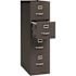 Hirsh 4 Shelf Metal Bookcase 60" H Black