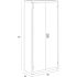 Hirsh 5 Shelf Metal Bookcase 72" H Putty
