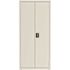 Hirsh 5 Shelf Metal Bookcase 72" H Putty
