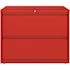 Hirsh 6 Shelf Metal Bookcase 82" H Light Gray