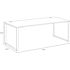 Hirsh 72" Wx30" D Open Desk Commercial Office/home Black/weathered Charcoal