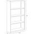 Hirsh 26.5" Deep 2 Drawer Letter Width Vertical File Commercial Grade Charcoal