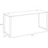 Hirsh 60" W X 30" D Open Desk For Commercial Office/home Office Black/gray Elm