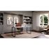 Hirsh 72" W X 24" D Open Desk For Commercial Office/home Office Black/gray Elm
