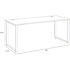 Hirsh 60" W X 24" D Open Desk For Commercial Office/home Office Black/gray Elm