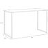 Hirsh 72"wx30"d Std Hght Open Desk Commercial Office/ Home Black/weathered Char