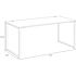 Hirsh 72"wx30"d Std Hght Open Desk Commercial Office/ Home Black/weathered Char