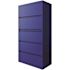 Hirsh 36" Wide 2 Drawer Metal Lateral File Cabinet Letter/legal/a4 Classic Blue