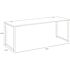 Hirsh 72" W X 24" D Open Desk For Commercial Black/weathered Charcoal