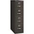 Hirsh 26.5" Dp 4 Drwr Letter Width Vert Cabinet Commercial Grade Med Tone Brown