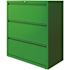 Hirsh 36" Wide 2 Drwr Metal Lateral File Cabinet Letter/legal/a4 Screamin' Green
