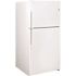 GE ENERGY STAR 21.1 Cu. Ft. Top-Freezer Refrigerator, White, ADA