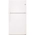 GE ENERGY STAR 21.1 Cu. Ft. Top-Freezer Refrigerator, White, ADA