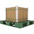 Vestil Green Polyethylene Pallet With 4 Way Entry 6600 Lbs Capacity