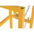 Vestil Cylinder Barricade Rack Single