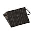 Vestil Laminated Rubber Wheel Chock, 10 Width, 5-1/2 Height Package Of 2