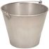 Vestil Bkt-Ss-325 Stainless Steel Bucket, 10 Depth 3.25 Gallon