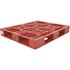 Vestil Red Polyethylene Pallet With 4 Way Entry 6600 Lbs Capacity
