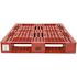Vestil Red Polyethylene Pallet With 4 Way Entry 6600 Lbs Capacity