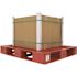 Vestil Red Polyethylene Pallet With 4 Way Entry 6600 Lbs Capacity