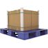 Vestil Plp2-4840-blue Blue Polyethylene Pallet With 4 Way Entry
