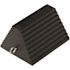 Vestil Rwc-8 Molded Rubber Wheel Chock With Eye Bolt