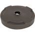 Vestil Drum Recycling Lid 55 Gallon Drum Black Package Of 2