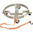 Vestil 1200 Lb Capacity Gray Steel Multi-Purpose 3-Tier Drum Dolly