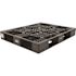 Vestil Black Polyethylene Pallet With 4 Way Entry 6600lbs Capacity