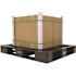 Vestil Black Polyethylene Pallet With 4 Way Entry 6600lbs Capacity