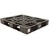 Vestil Black Polyethylene Pallet With 4 Way Entry 6600lbs Capacity