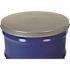 Vestil Closed Head Galvanized Steel Drum Cvr Use W/ 55 Gallon Drum Package Of 2