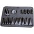 Vestil Case-1814 Rugged Textured Carrying Case With Rounded Corners
