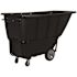 Vestil Tdt-100-hd-black Heavy Duty Tilt Truck, 1 Cubic Yard, Black