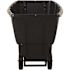 Vestil Tdt-100-hd-black Heavy Duty Tilt Truck, 1 Cubic Yard, Black