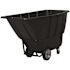 Vestil Tdt-100-hd-black Heavy Duty Tilt Truck, 1 Cubic Yard, Black