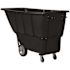 Vestil Tdt-100-hd-black Heavy Duty Tilt Truck, 1 Cubic Yard, Black