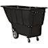 Vestil Tdt-100-hd-black Heavy Duty Tilt Truck, 1 Cubic Yard, Black