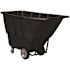 Vestil Tdt-100-hd-black Heavy Duty Tilt Truck, 1 Cubic Yard, Black