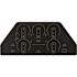 Ge Profile 36 In Smart Radiant Electric Cooktop In Stainless Steel