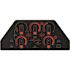 Ge Profile 36 In Smart Radiant Electric Cooktop In Stainless Steel