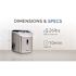 Newair 26 Lbs. Countertop Nugget Ice Maker With Easy-Pour Waterspout