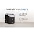Newair 26 Lbs. Countertop Nugget Ice Maker With Self-Cleaning Button