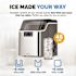 Newair Countertop Clear Ice Maker With Frozenfalltm Technology