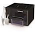 Newair Luma Nugget Countertop Ice Maker, Black Stainless Steel