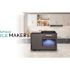 Newair Luma Nugget Countertop Ice Maker, Black Stainless Steel